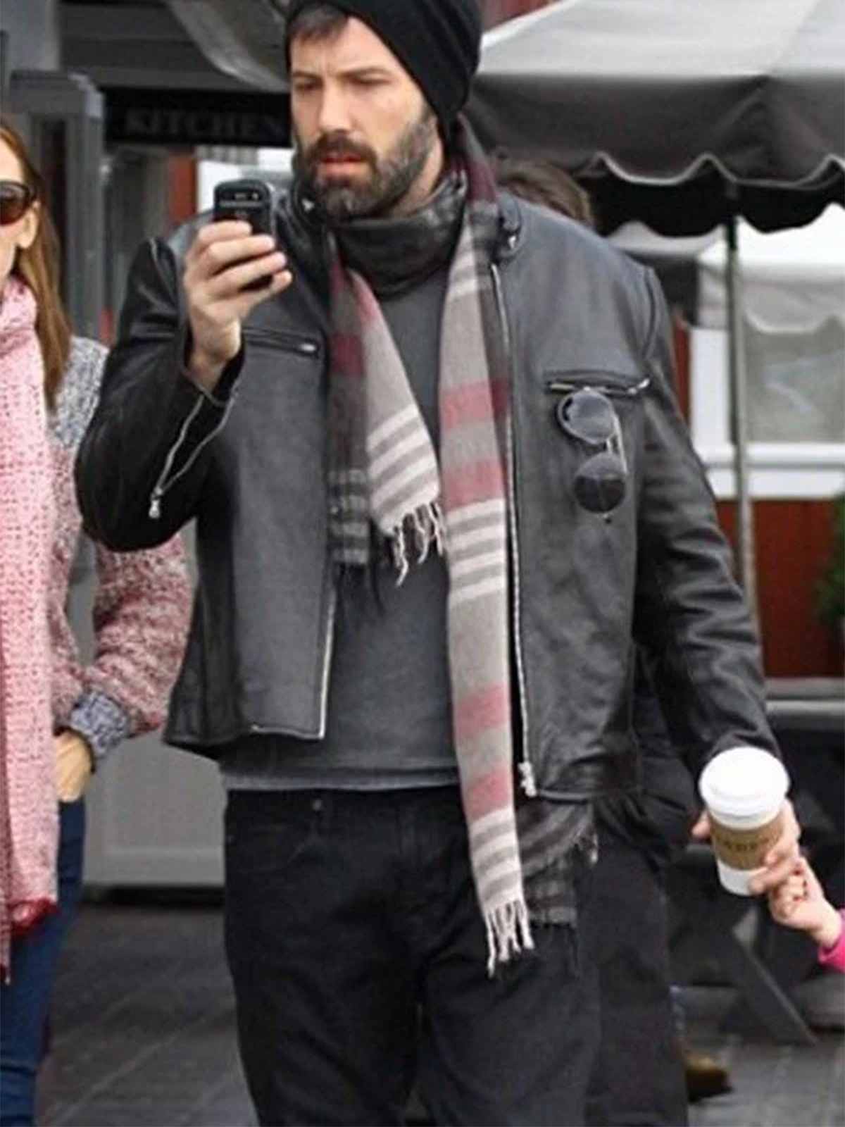 Ben Affleck Black Jacket