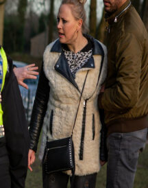 Emmerdale Amy Walsh Faux Shearling Fur Jacket