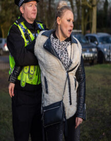 Emmerdale Amy Walsh Faux Shearling Jacket