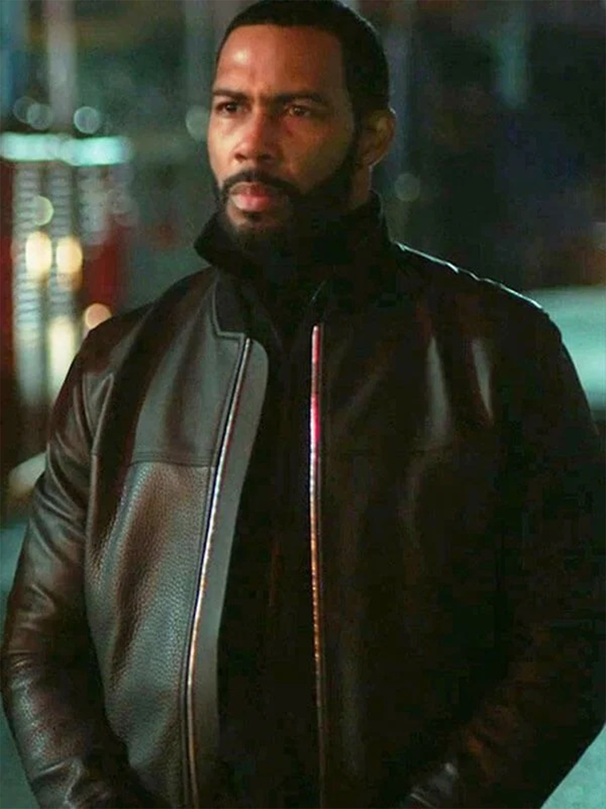 James St. Patrick Power Leather Jacket