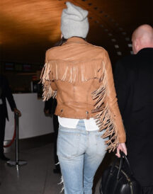 Kendall Jenner Fringe Stylish Jacket