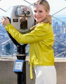 Kristen Bell Leather Jacket Kristen Bell Leather Jacket