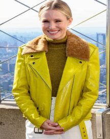 Kristen Bell Style Leather Jacket
