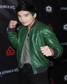Ludi Lin Power Rangers Jacket