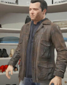 Magnificent Michael GTA 5 Leather Jacket