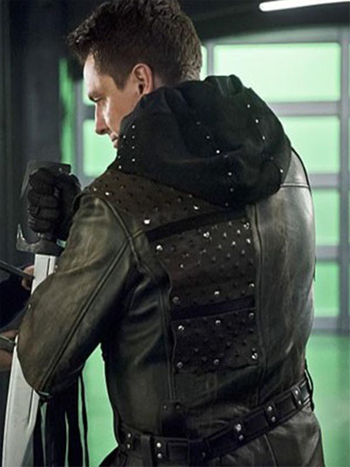Malcolm Arrow John Barrowman Leather Jacket
