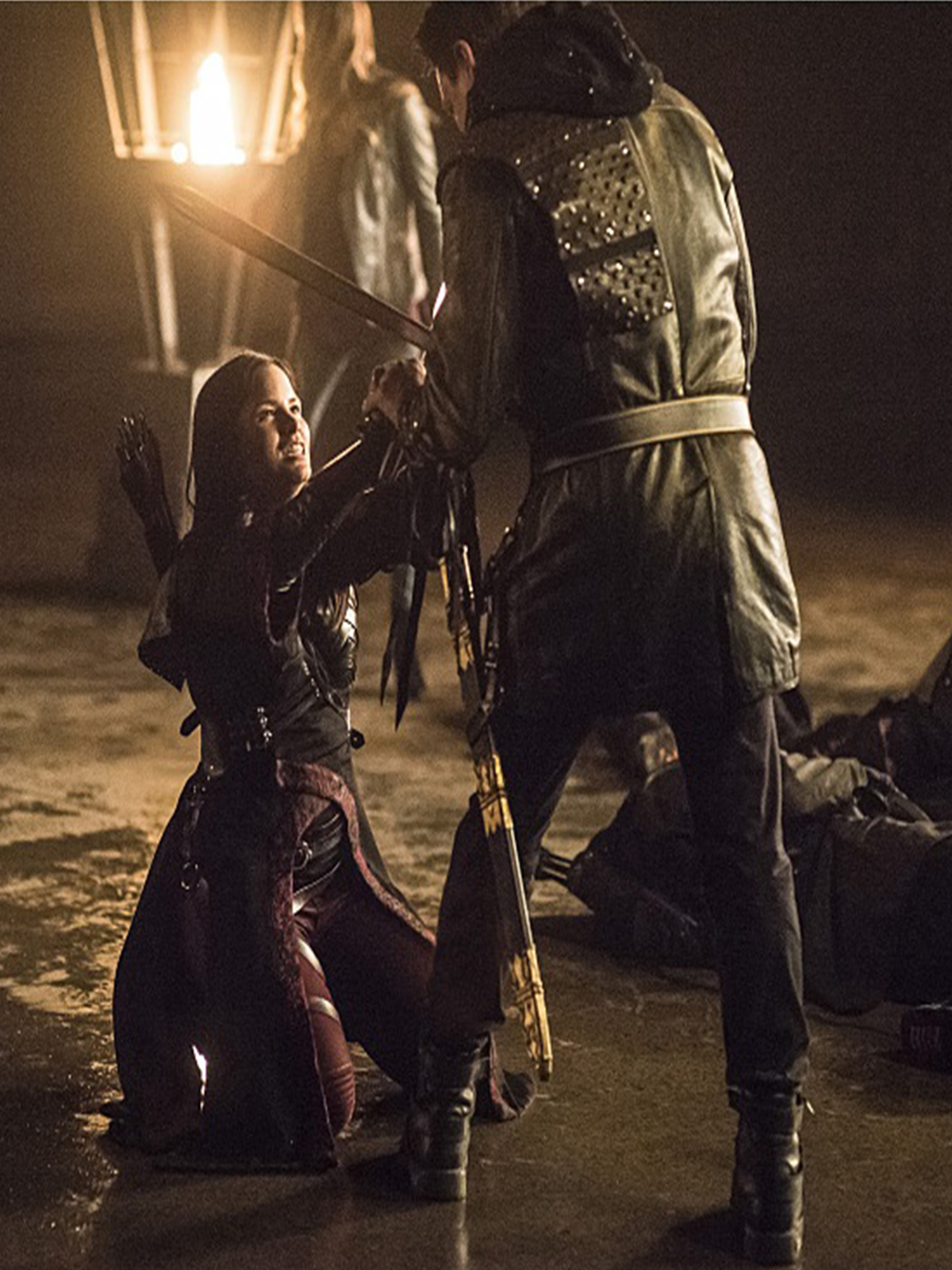 Malcolm Arrow John Barrowman Leather Jacket