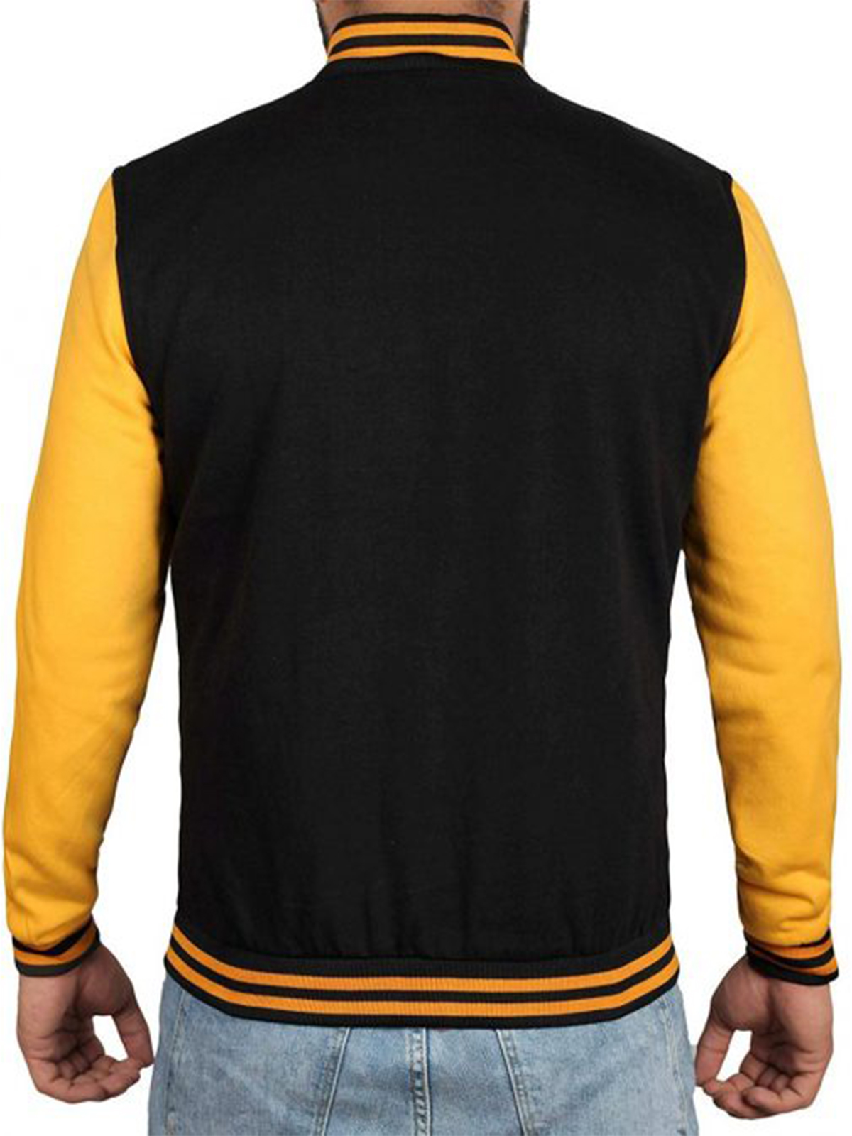 Men Classic Baseball Varsity Jacket