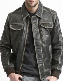 Men Bomber Style Jacket