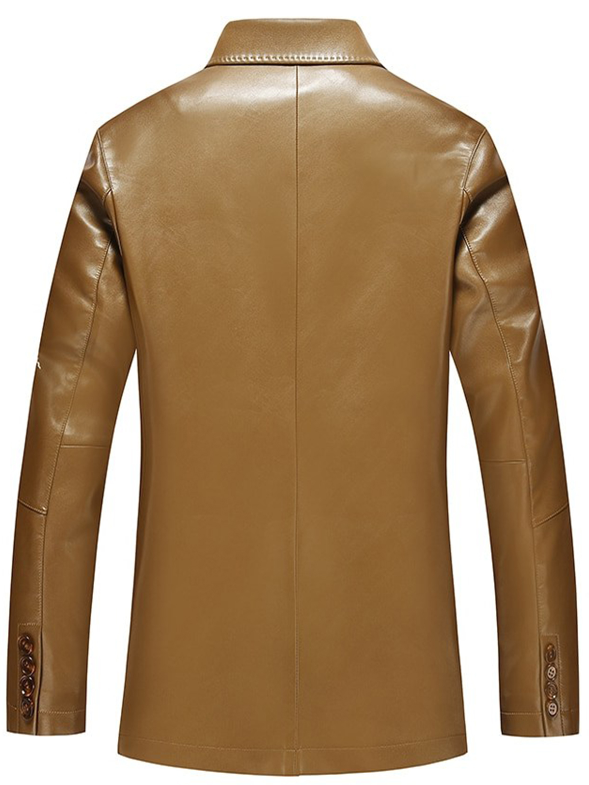 Men Copper Brown Blazer Coat