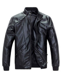 Men Stand Up Collar Classic Jacket