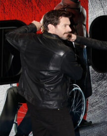 Men’s Black Casual Wearing X Men Hugh Jackman Jacket