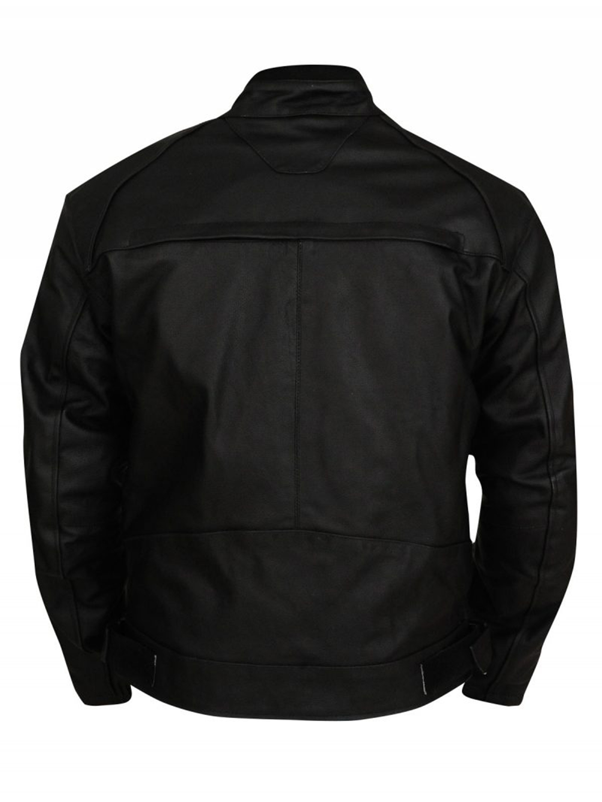 Men’s Jaunty Bikers Black Leather Jacket