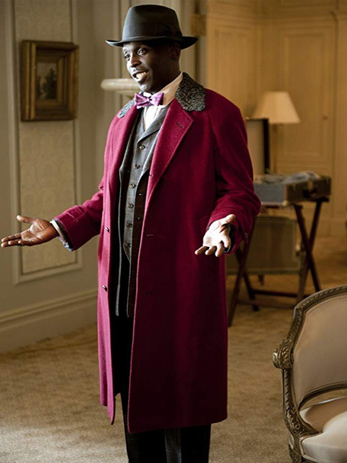 Michael Kenneth Williams Boardwalk Coat