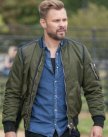 Patrick John Flueger P.D. Adam Ruzek Jacket