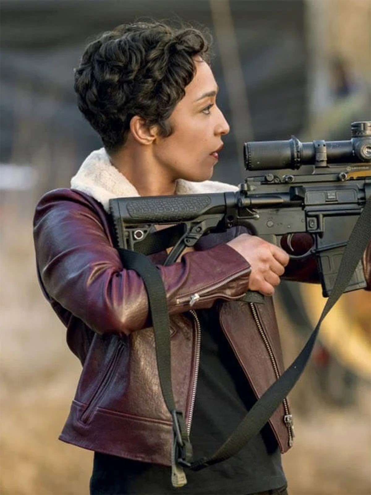 Preacher Ruth Negga Leather Jacket