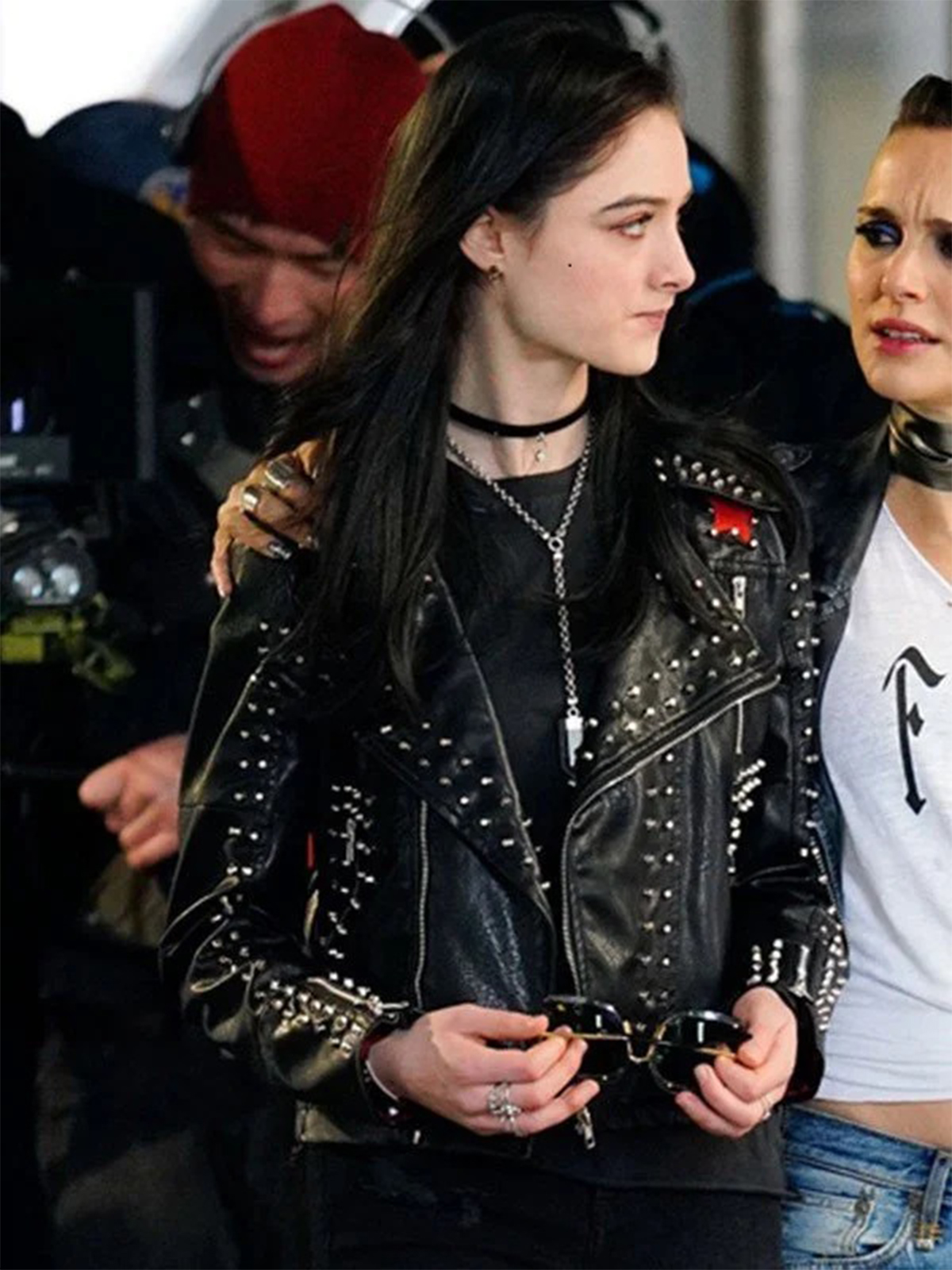 Raffey Cassidy Vox Lux Black Jacket