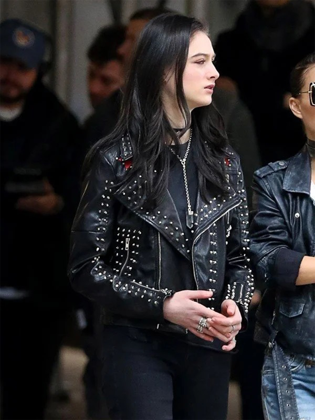 Raffey Cassidy Vox Lux Black Jacket