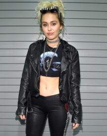 Singer Miley Cyrus Jacket