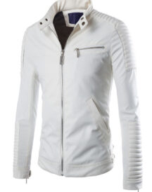 Slim Fit Motorcycle Jacket