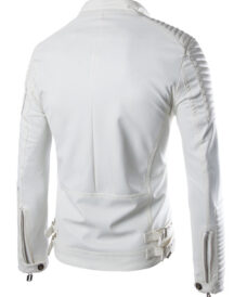 Slim Fit Motorcycle Leather Jacket