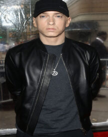 Southpaw Premiere Eminem Varsity Leather Jacket