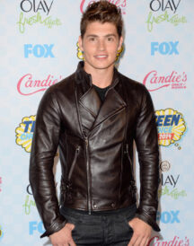 Teen Choice Awards Gregg Sulkin Leather Jacket