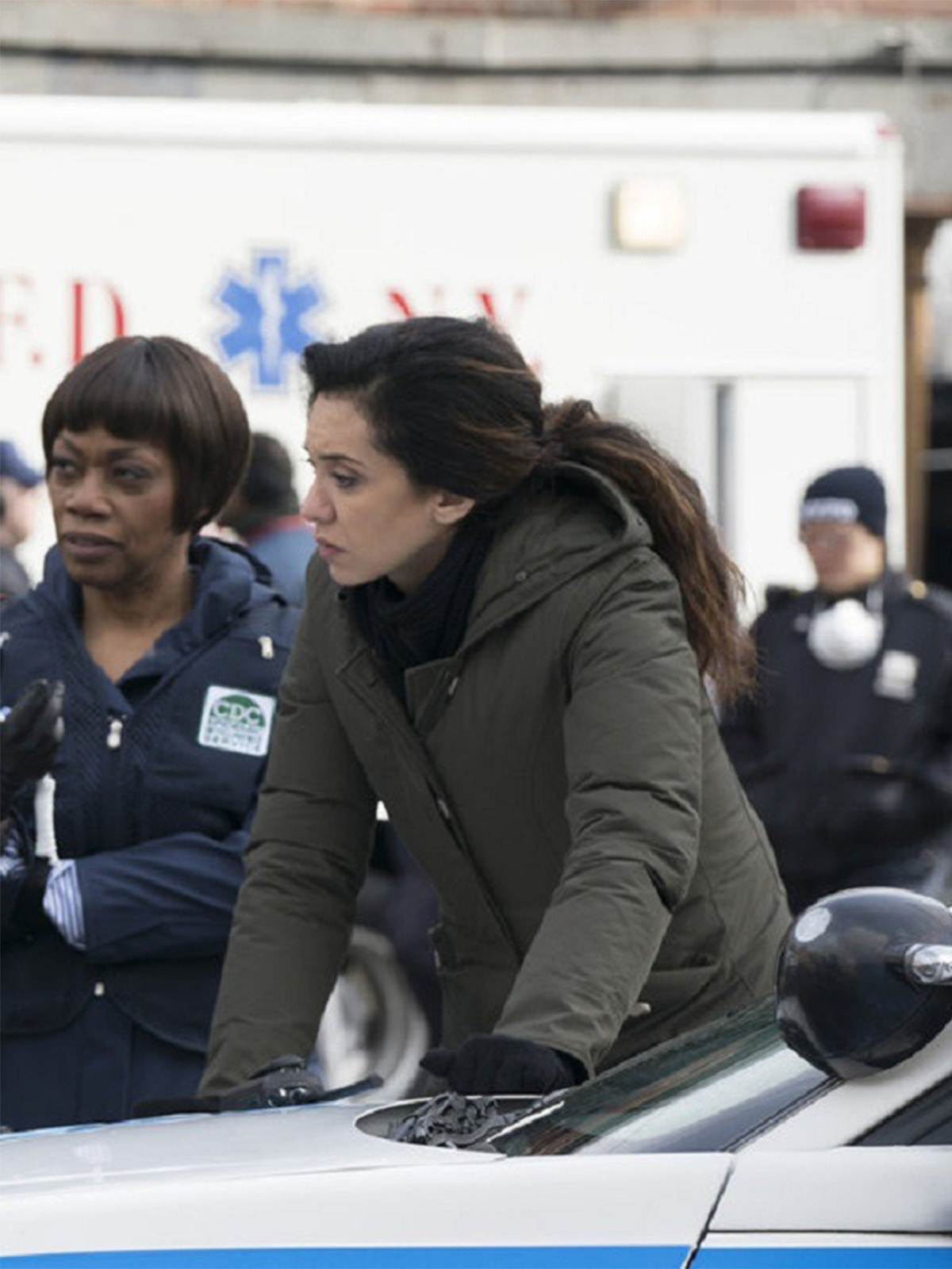 The Blacklist Mozhan Marnò Hooded Coat