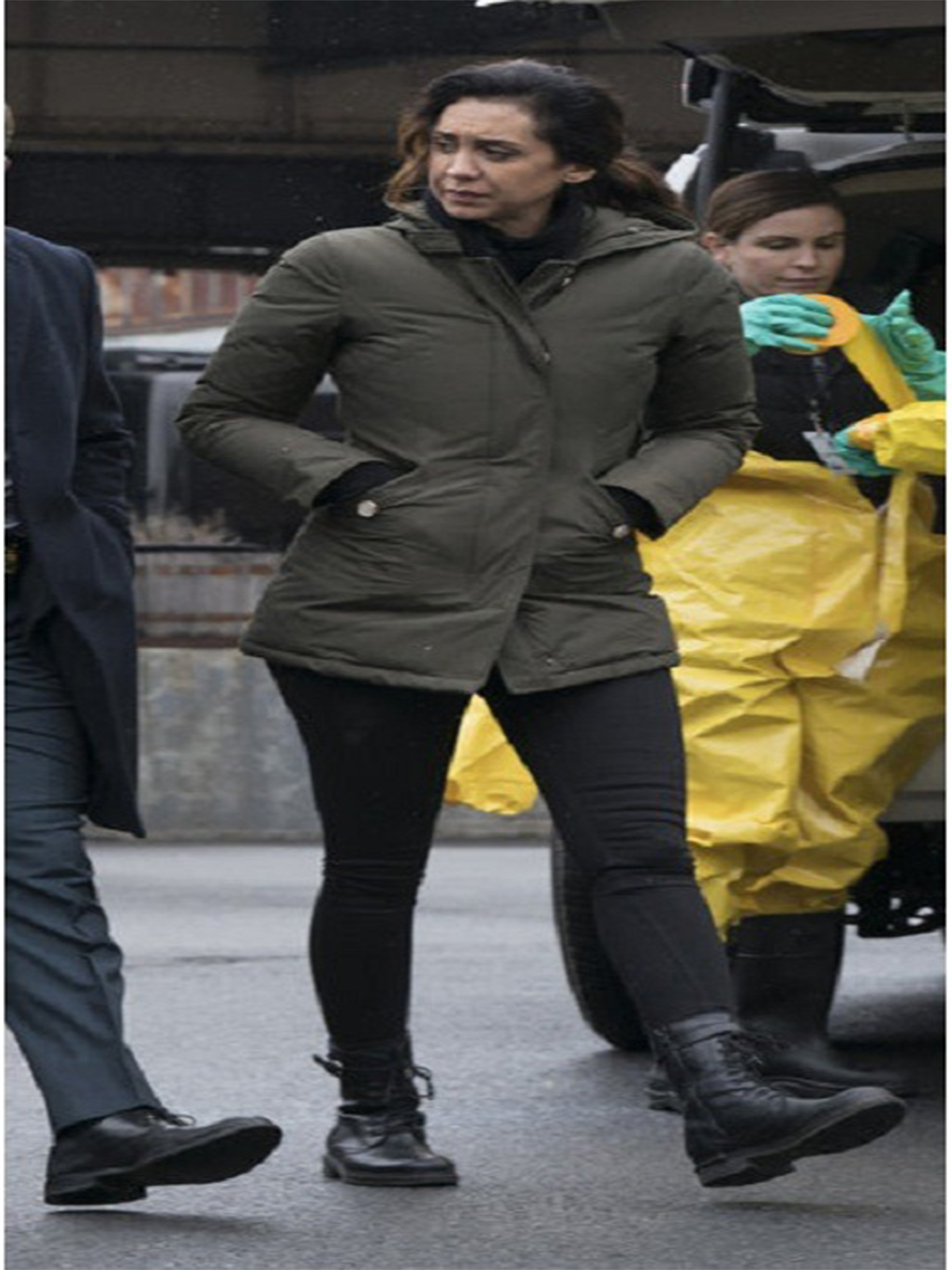 The Blacklist Mozhan Marnò Hooded Coat