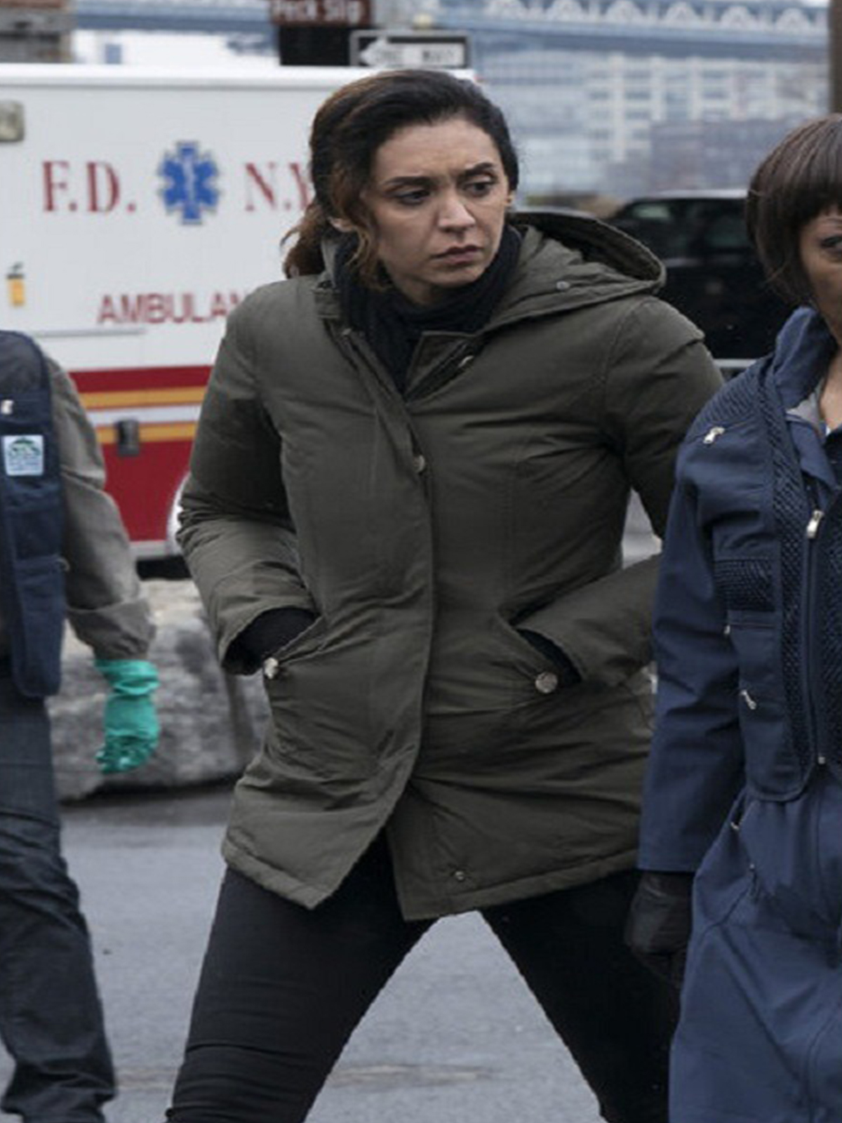The Blacklist Mozhan Marnò Hooded Coat