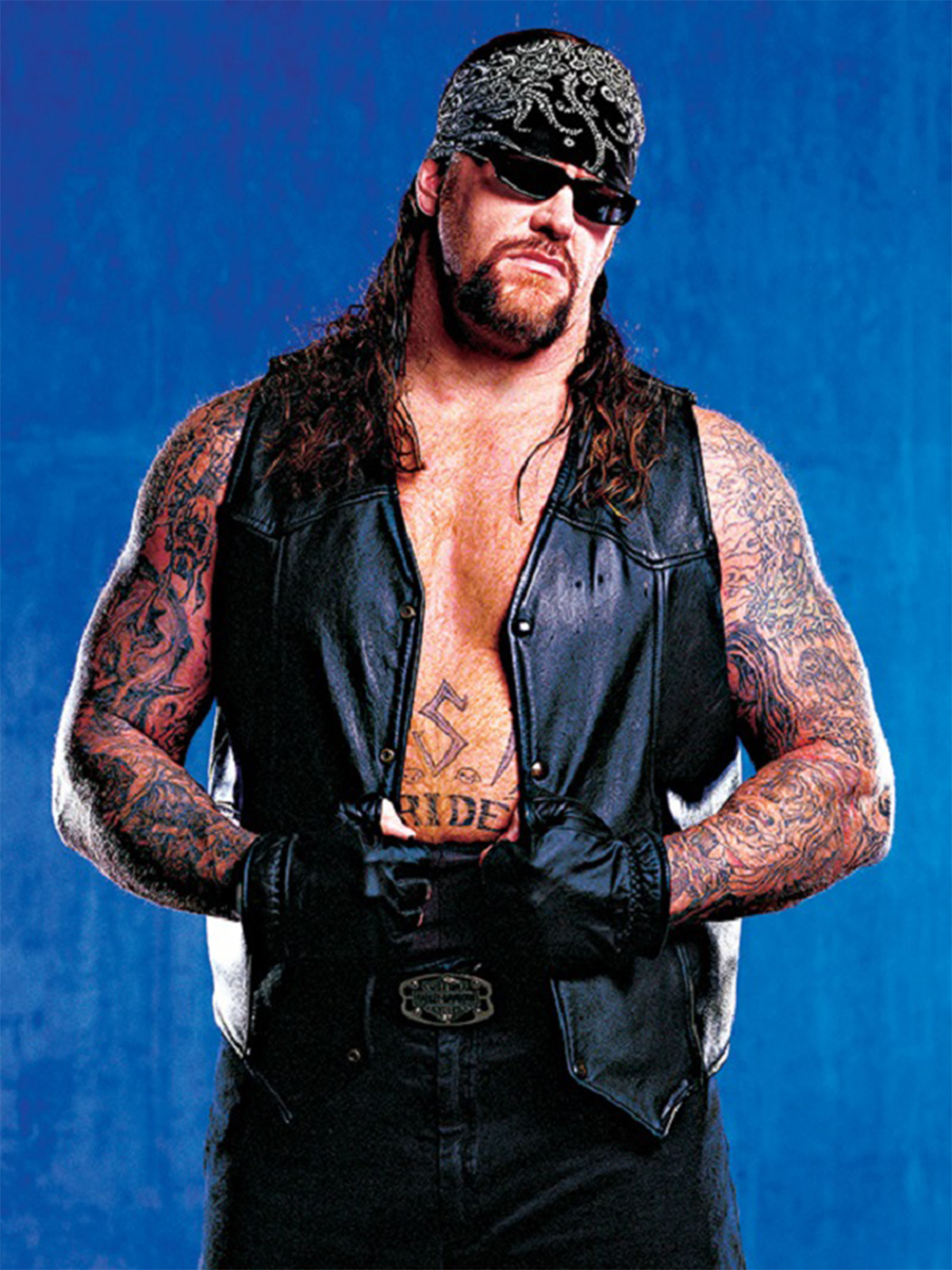 The Undertaker Leather Vest