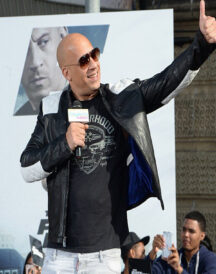 Vin Diesel Stylish Real Leather Jacket
