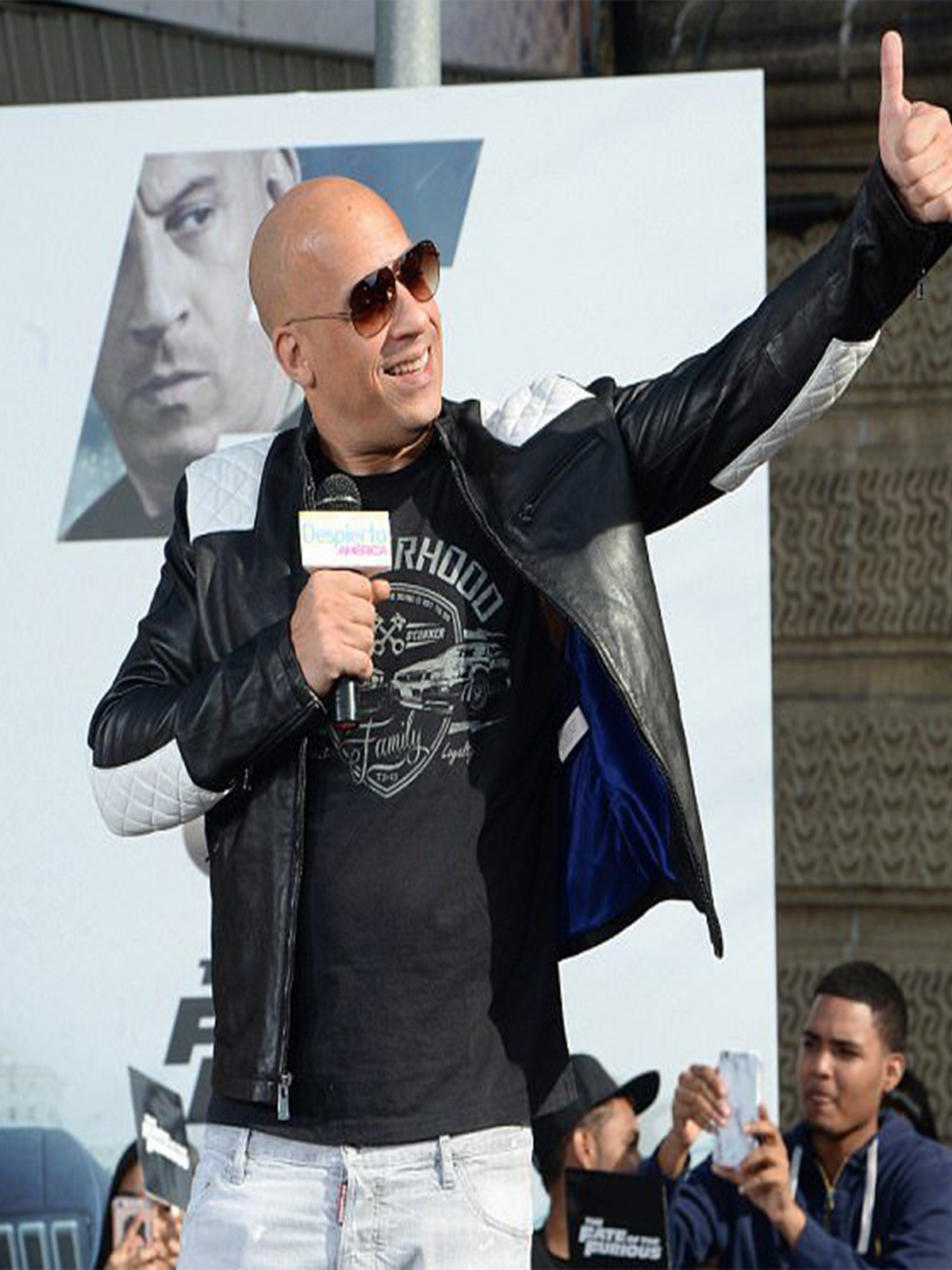 Vin Diesel Stylish Leather Jacket