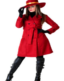 Women Double Breasted Trench Coat