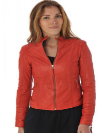 Women Elegant Glory Leather Jacket