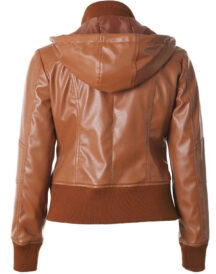 Women Removable Hooded Classic Jacket