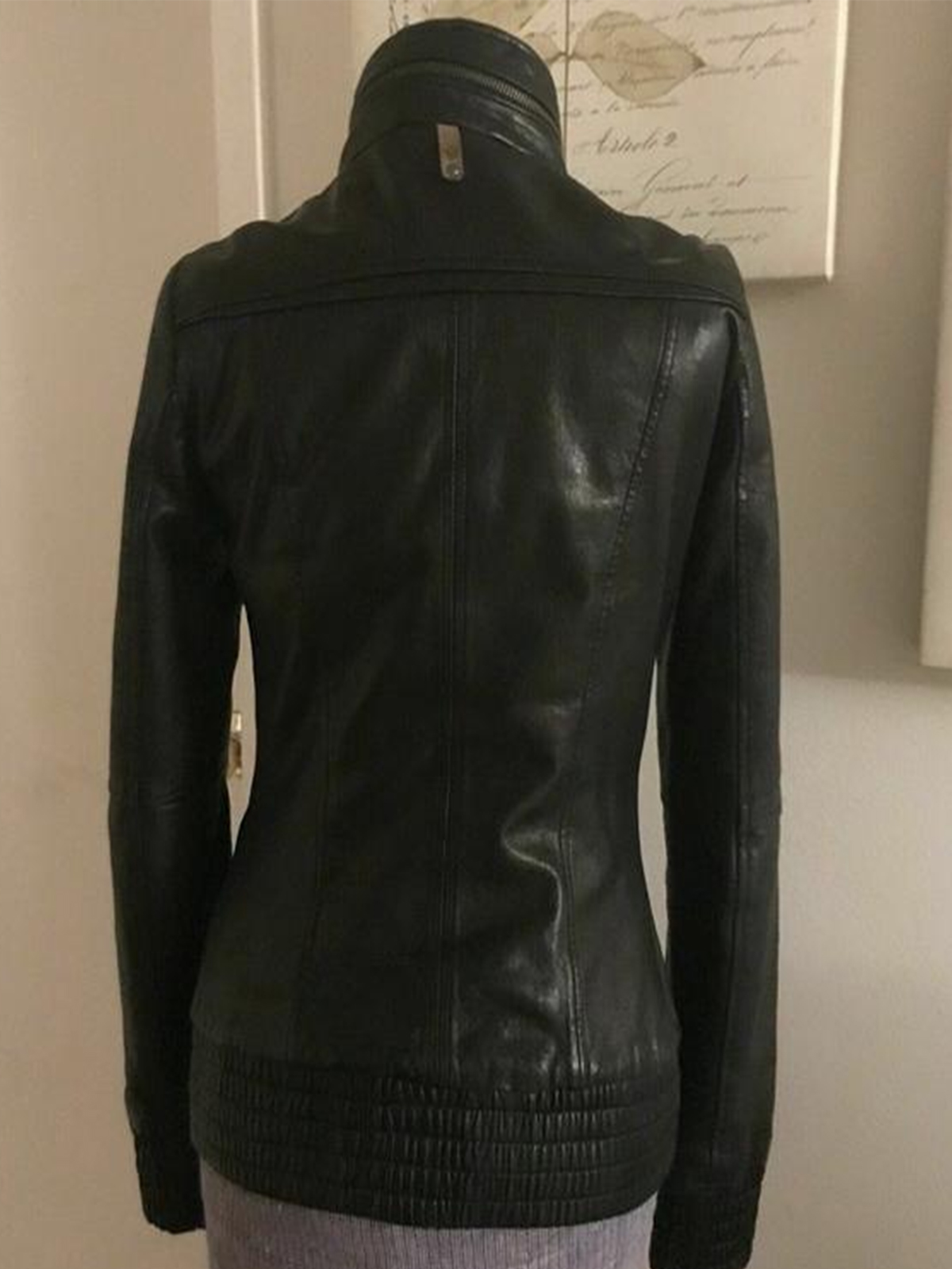 Aritzia Womens Moto Biker Jacket