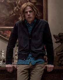 Batman V Superman Jesse Eisenberg Black Jacket