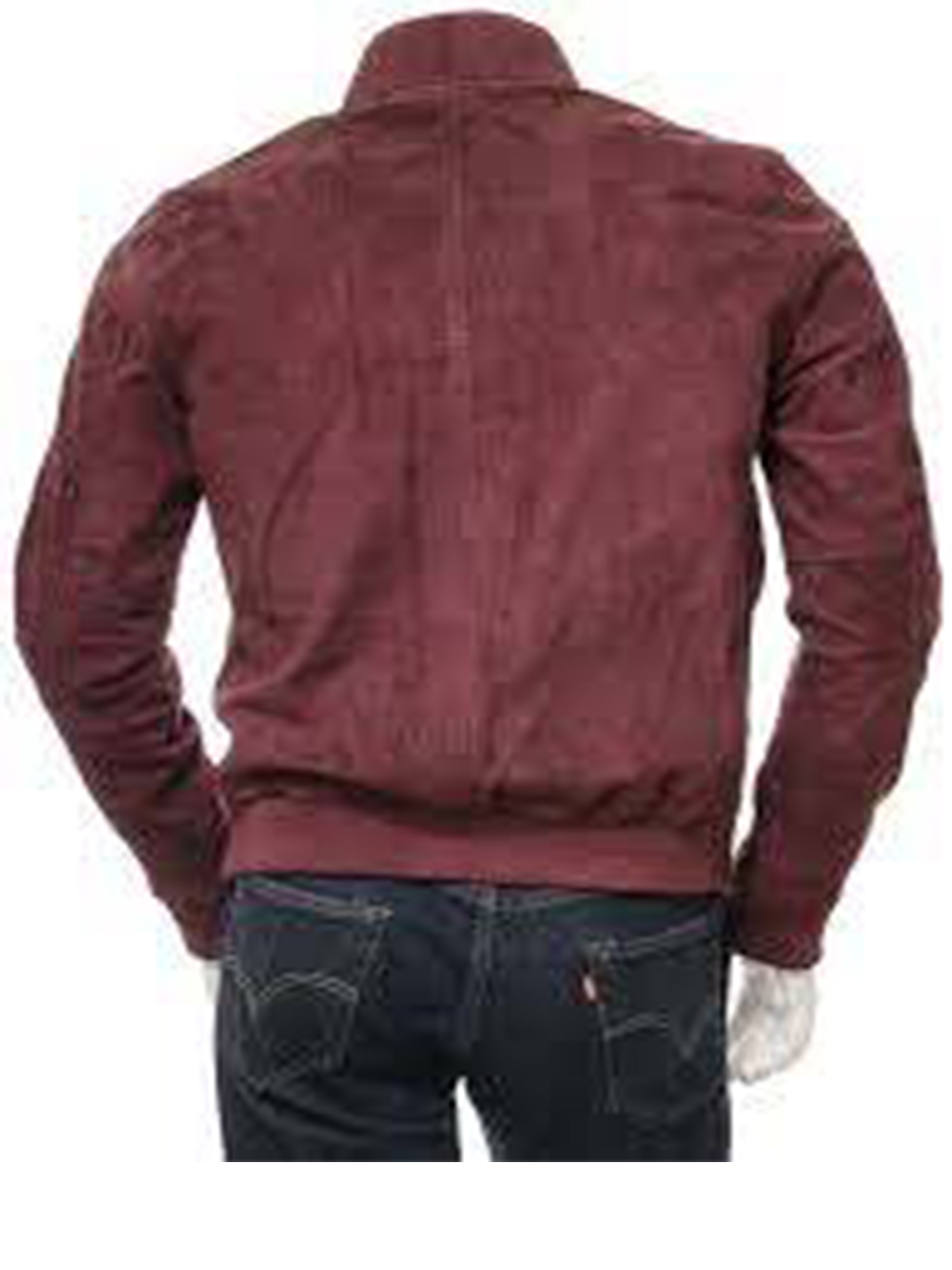 Bradstone Burgundy Bomber Jacket