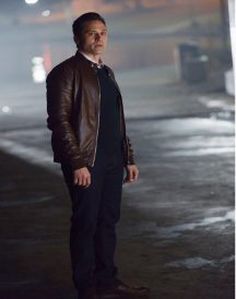 Castle Kevin Ryan Bomber Leather Jacket