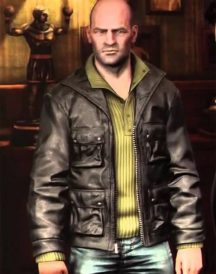 Charlie Cutter Uncharted 4 Game Leather Jacket