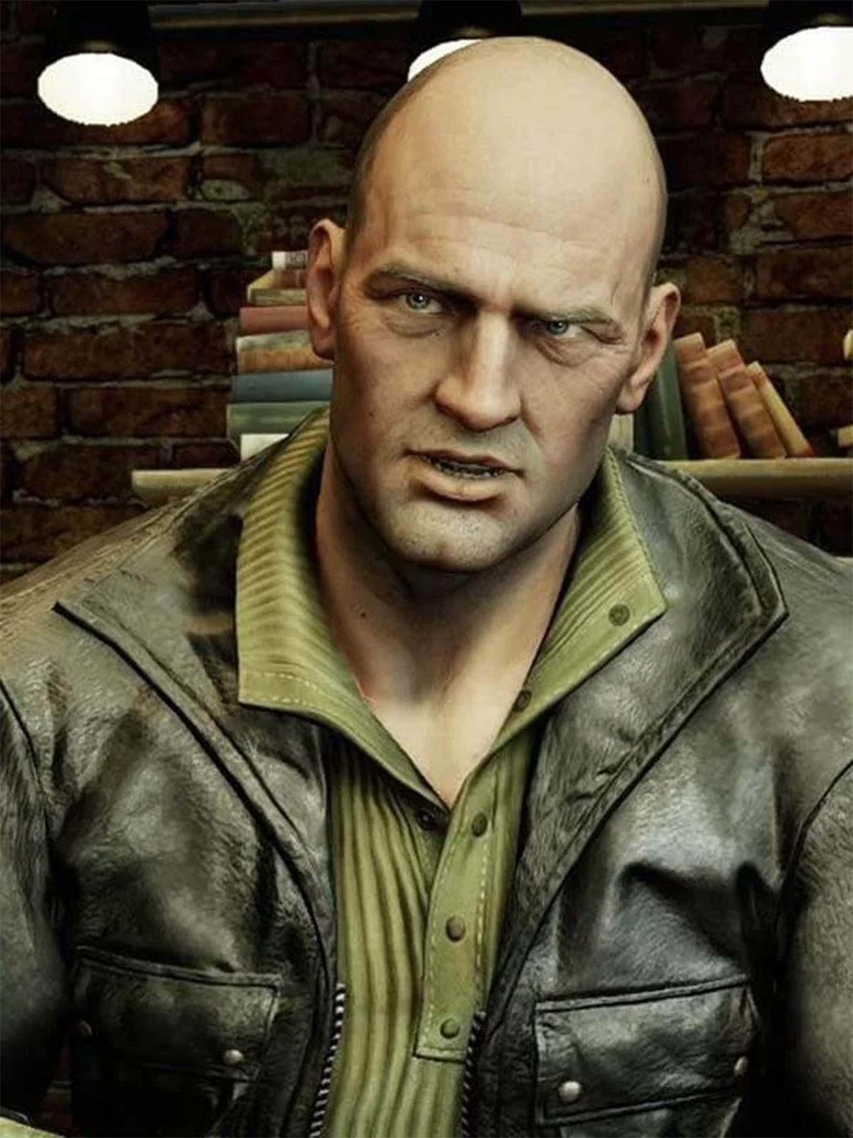 Charlie Cutter Uncharted 4 Game Leather Jacket