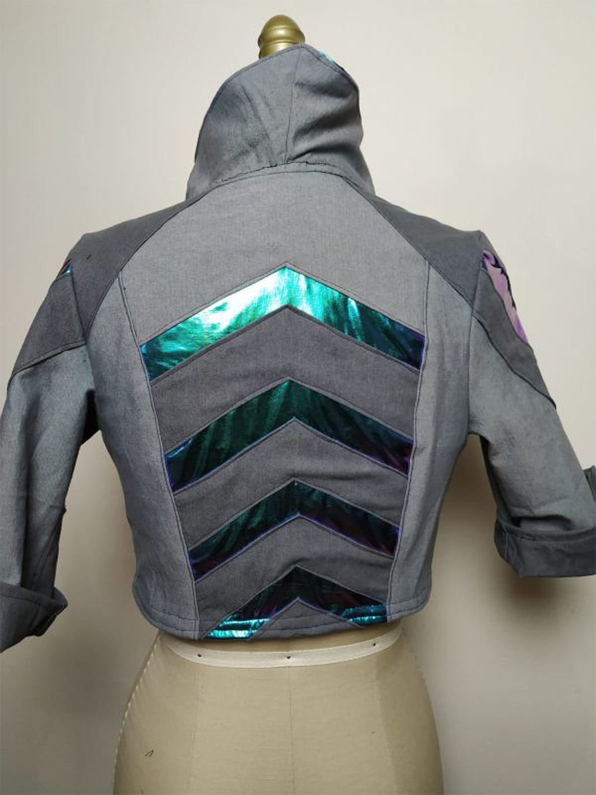 Cyberpunk ShadowRun Grey TwilightSins Jacket