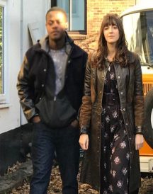 Ella Hunt Kat And Band Coat