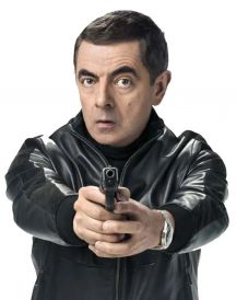 Johnny English Strikes Again Black Jacket