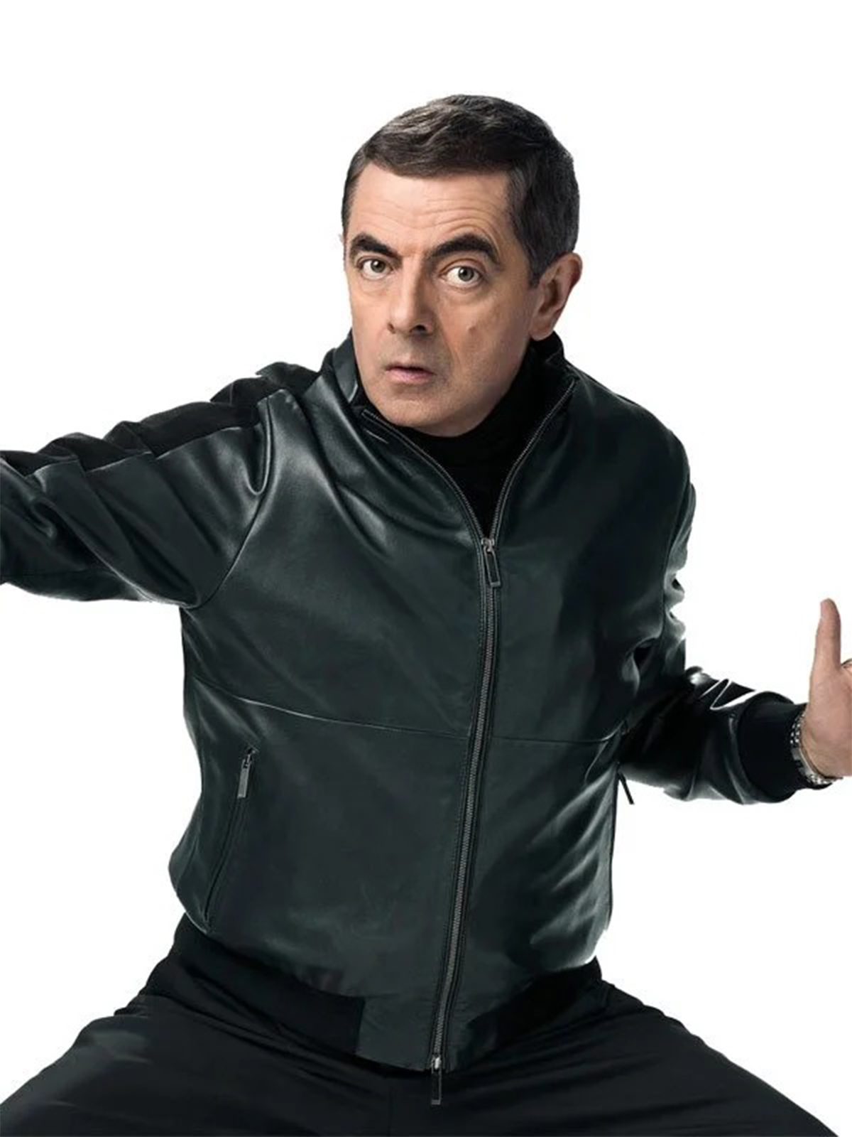 Johnny English Strikes Again Black Jacket