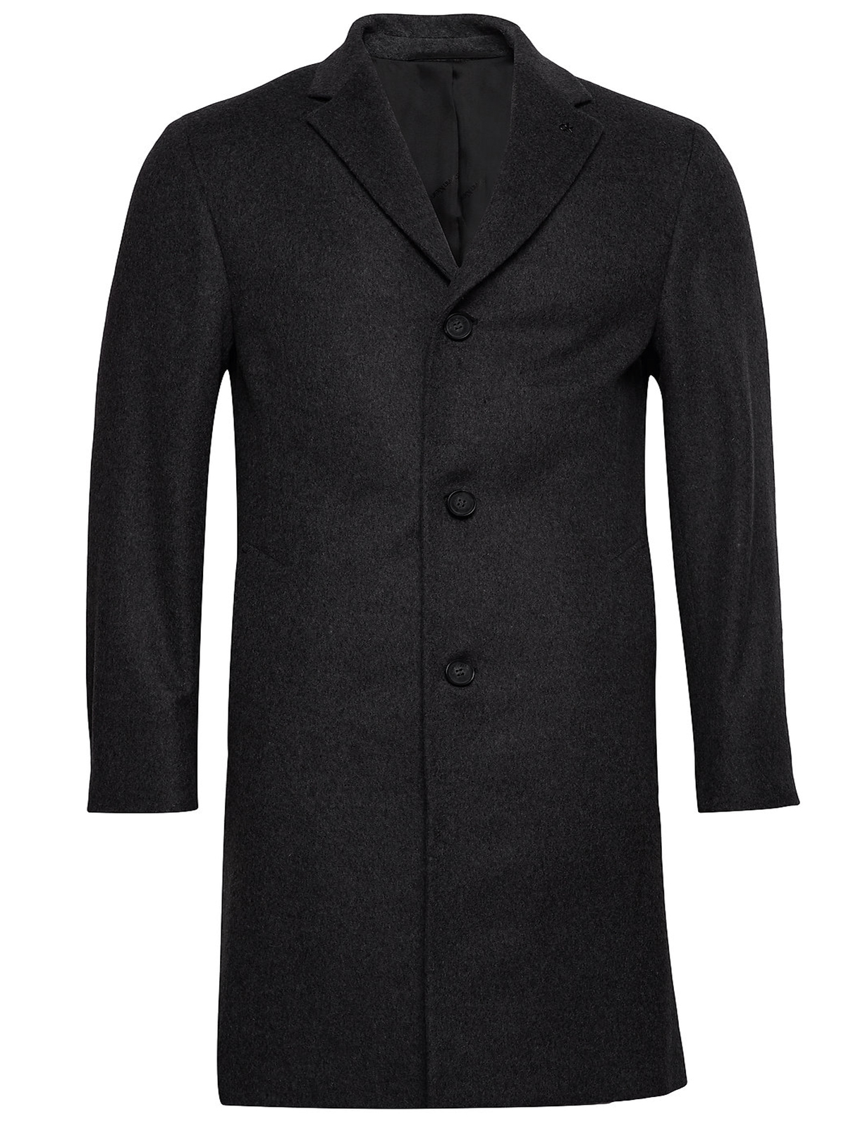 Mens Cashmere Crombie Wool Grey Coat