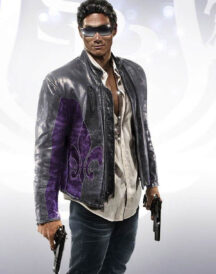 Saints Row Johnny Gat Leather Jacket