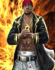 Sam B Dead Island 2 Leather Coat