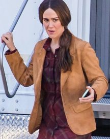 Sarah Paulson Bird Box Blazer Coat